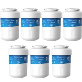 Waterdrop - WD-MWF-7 Refrigerator Water Filter 7-Pack - White