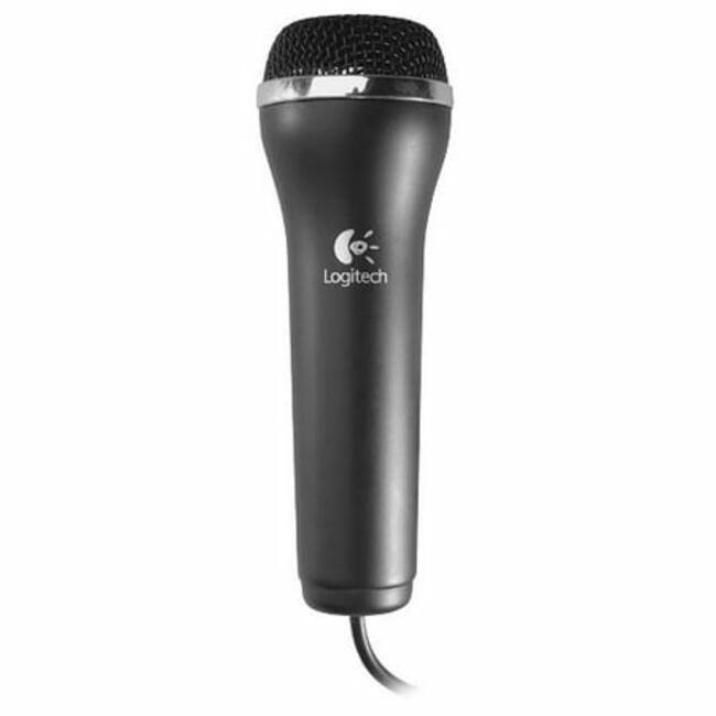 Left. Logitech - PS2 USB Microphone OEM Bulk Packed.