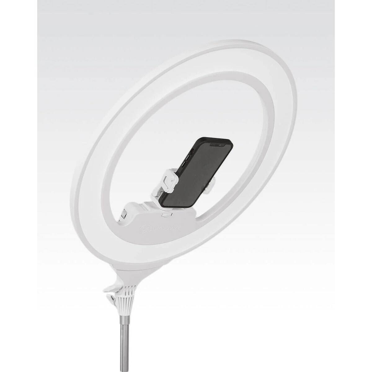 Alt View 1. Lume Cube - Lume Cube 18" Cordless Bi-Color Ring Light Pro with Stand, White.