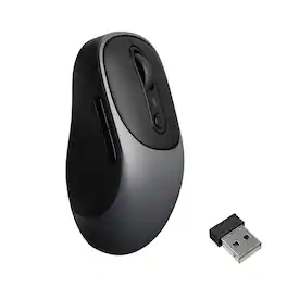 Keychron - BM24 Wireless Mouse with Silent Micro Switch - Wired - Metal Gray