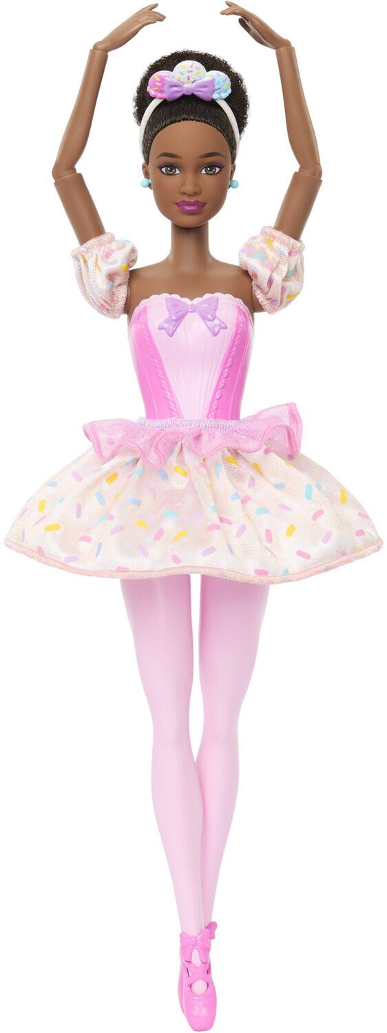 Alt View 2. Mattel - Barbie in the Nutcracker Land of Sweets Ballerina Nikki Doll   - COLLECTIBLES - Multicolor.