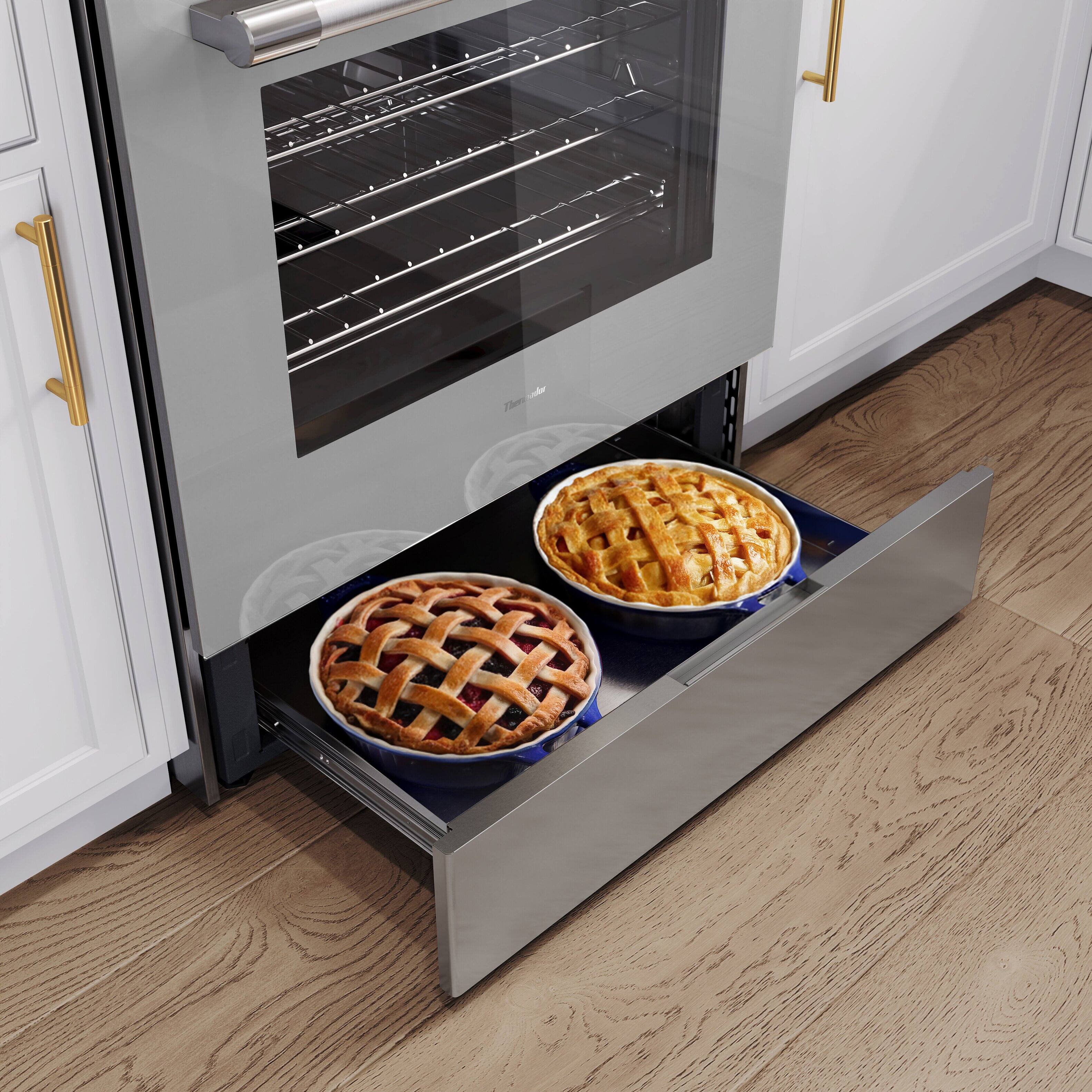 Alt View 12. Thermador - Thermador 30-Inch Masterpiece Induction Slide-In Range - Stainless Steel.