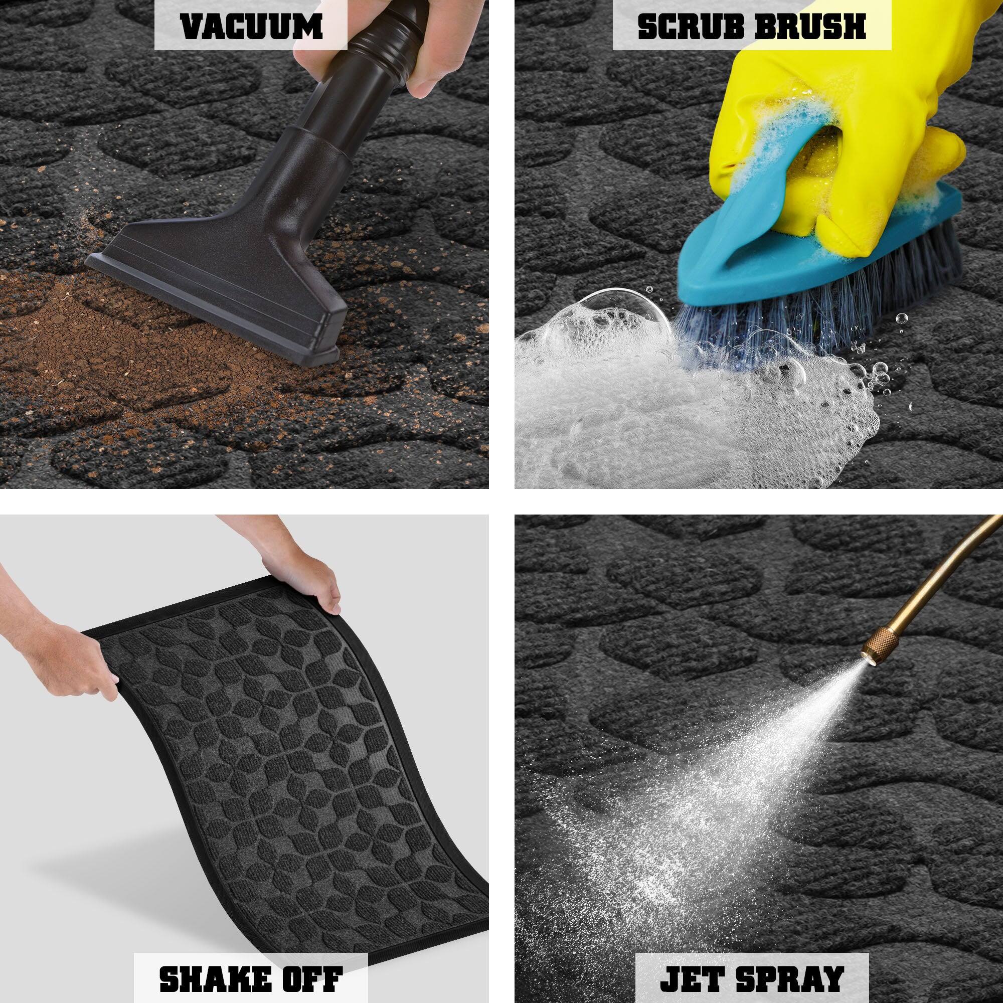 VACUUM  
SCRUB BRUSH  
SHAKE OFF  
JET SPRAY