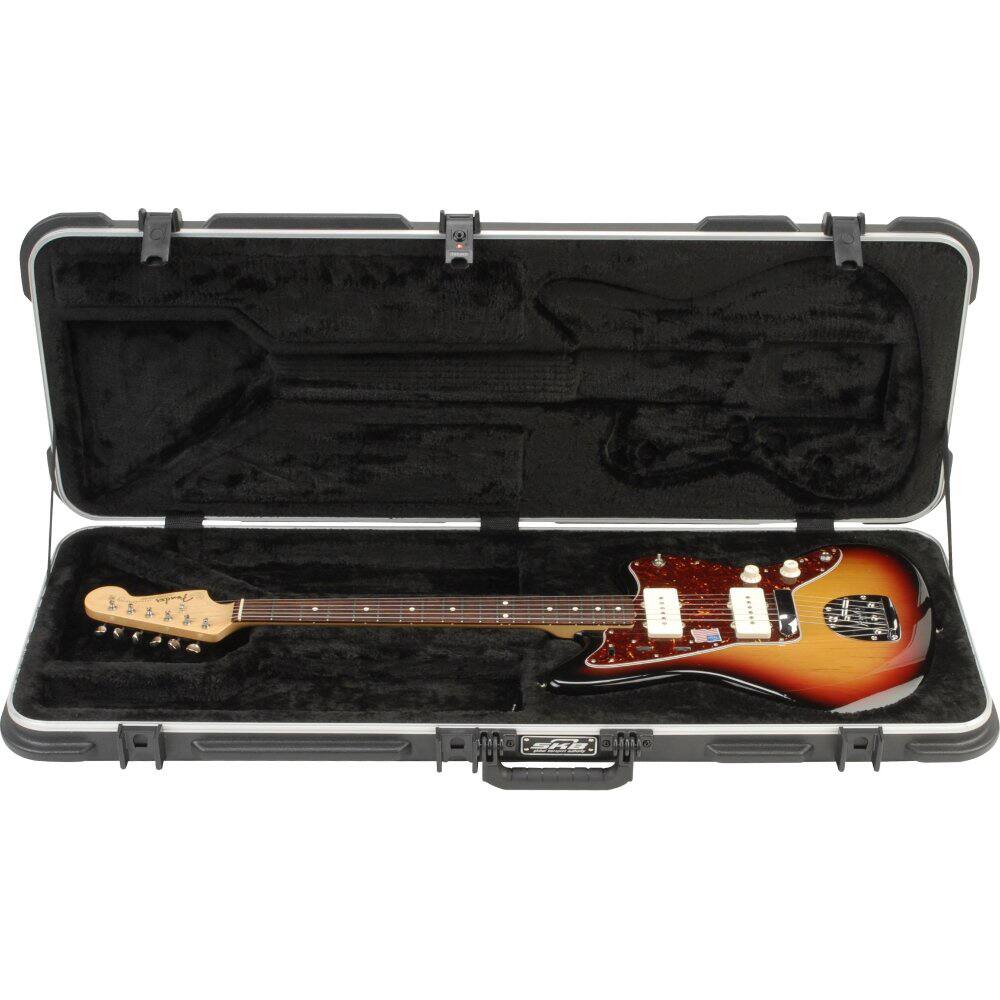 Alt View 6. SKB - Hardshell Guitar Case for Fender Jaguar and Jazzmaster Guitars 1SKB-62.