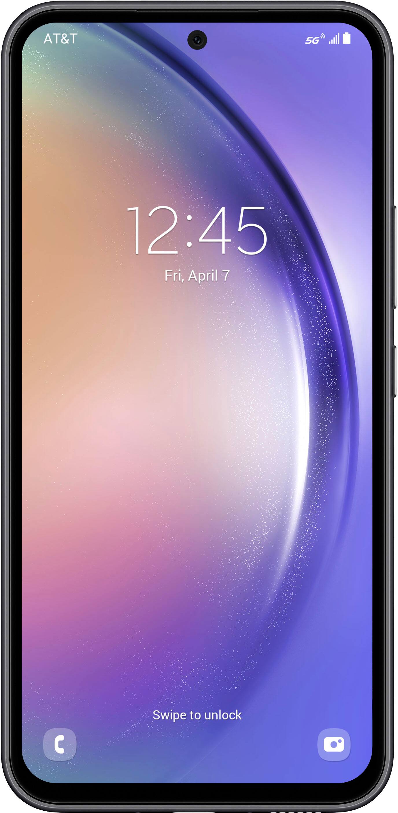 AT&T  
5G  
12:45  
Fri, April 7  
Swipe to unlock