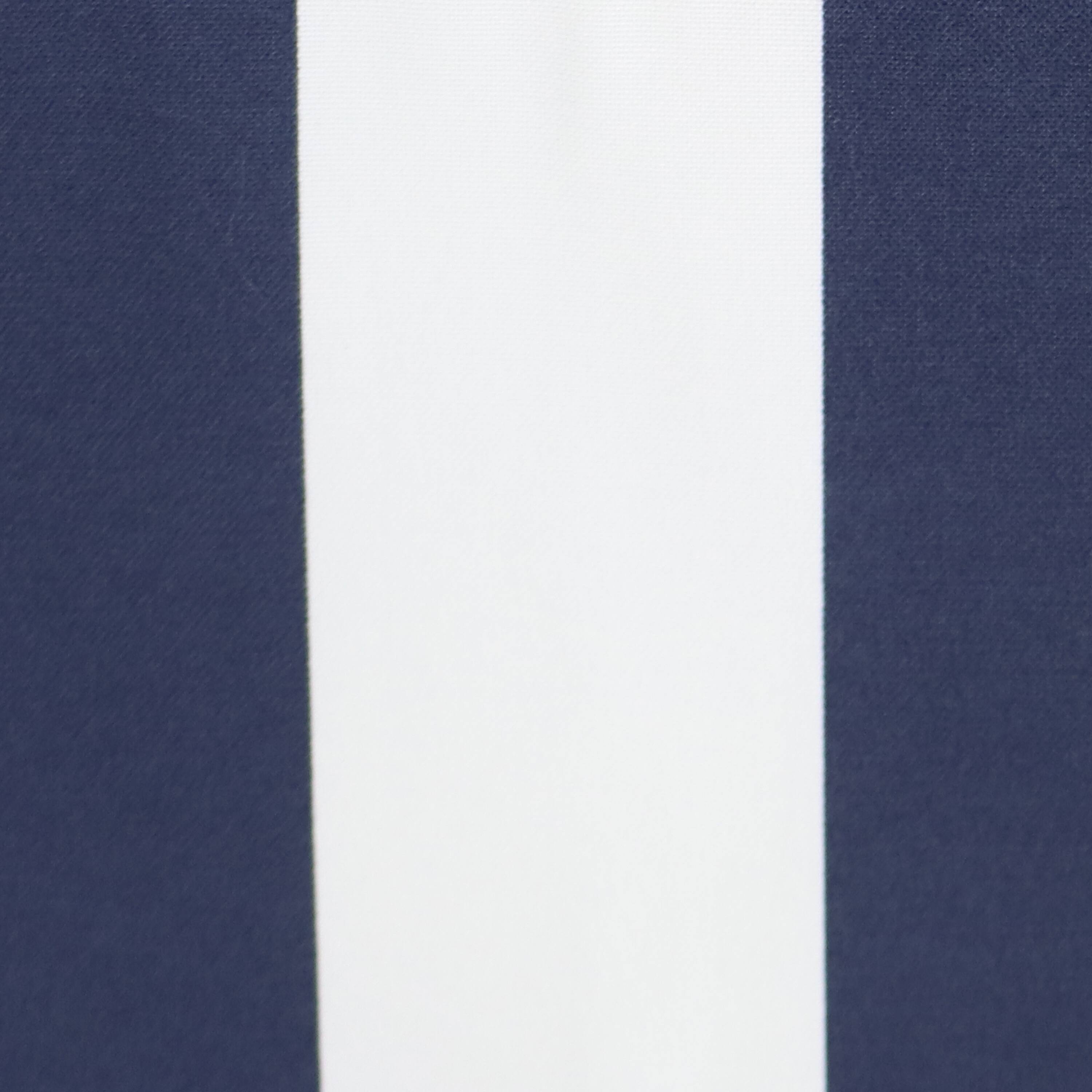 Alt View 8. Sunnydaze - Outdoor Curtain Panel - 52 in x 108 in - Set of 2 - Blue/White Stripe.