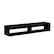 Front. TuHome - Warrior 59" Floating Tv Stand Black MDF - Black.