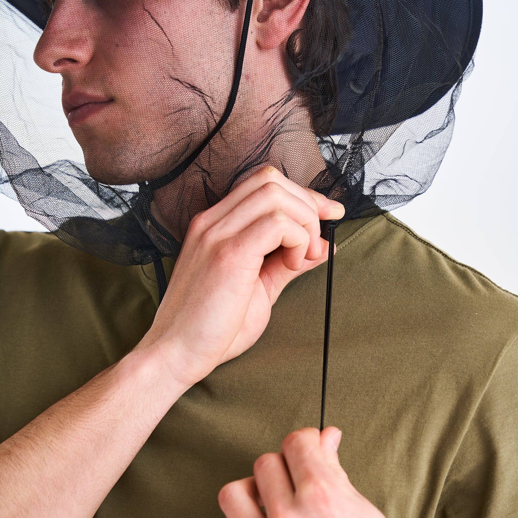 Alt View 1. Coghlan’s - Coghlan's Compact Head Net Lightweight w/ Storage Pouch, Mesh 220 Holes - Black.