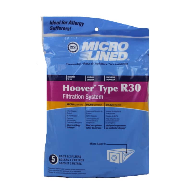 DVC - Hoover Hoover Vacuum Bags (30 Pack) Part #HR-1488