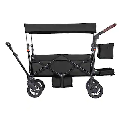 Front. Boyel Living - Wagon Stroller for 2 Kids Folding Outdoor Utility Camping Cart.