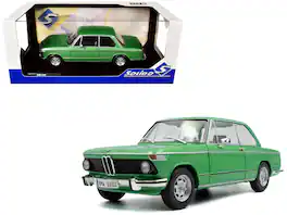 1971 BMW 1602 Taiga Green Metallic 1/18 Diecast Model Car by Solido