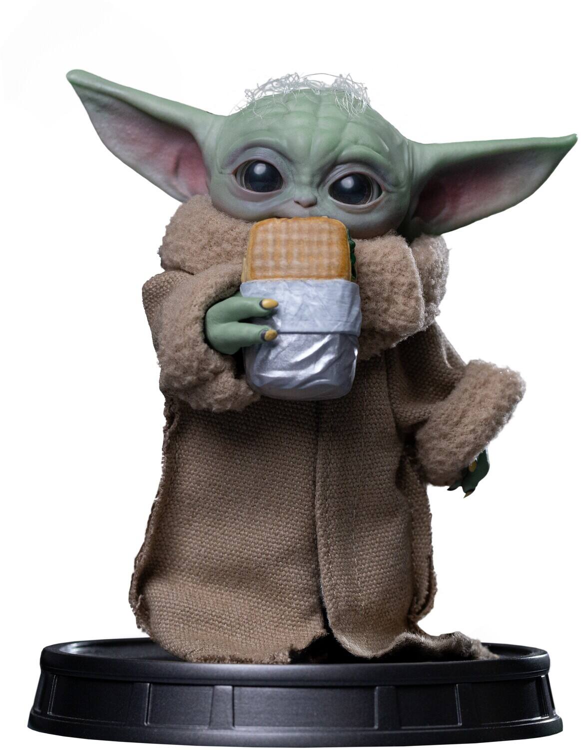 The Mandalorian and Grogu - 1/4 Scale Statue - Grogu Food Cart Snack - COLLECTIBLES