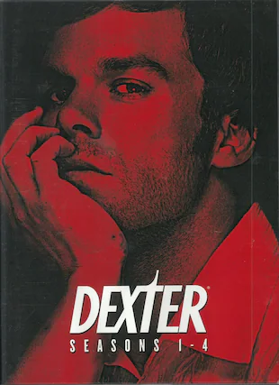 Front. Dexter: Seasons 1 - 4 - DVD.
