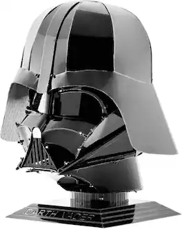 Metal Earth - Star Wars Darth Vader Helmet 3D Metal Model Kit Fascinations - Silver
