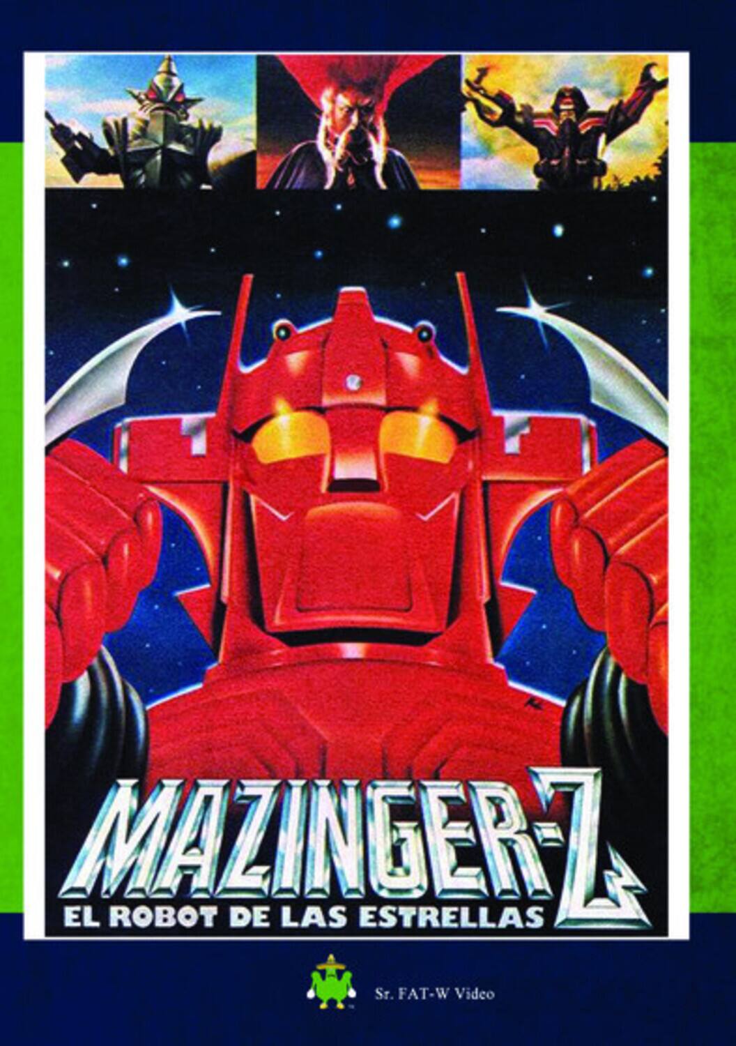 Front. Mazinger-Z, El Robot De Las Estrellas   - DVD.