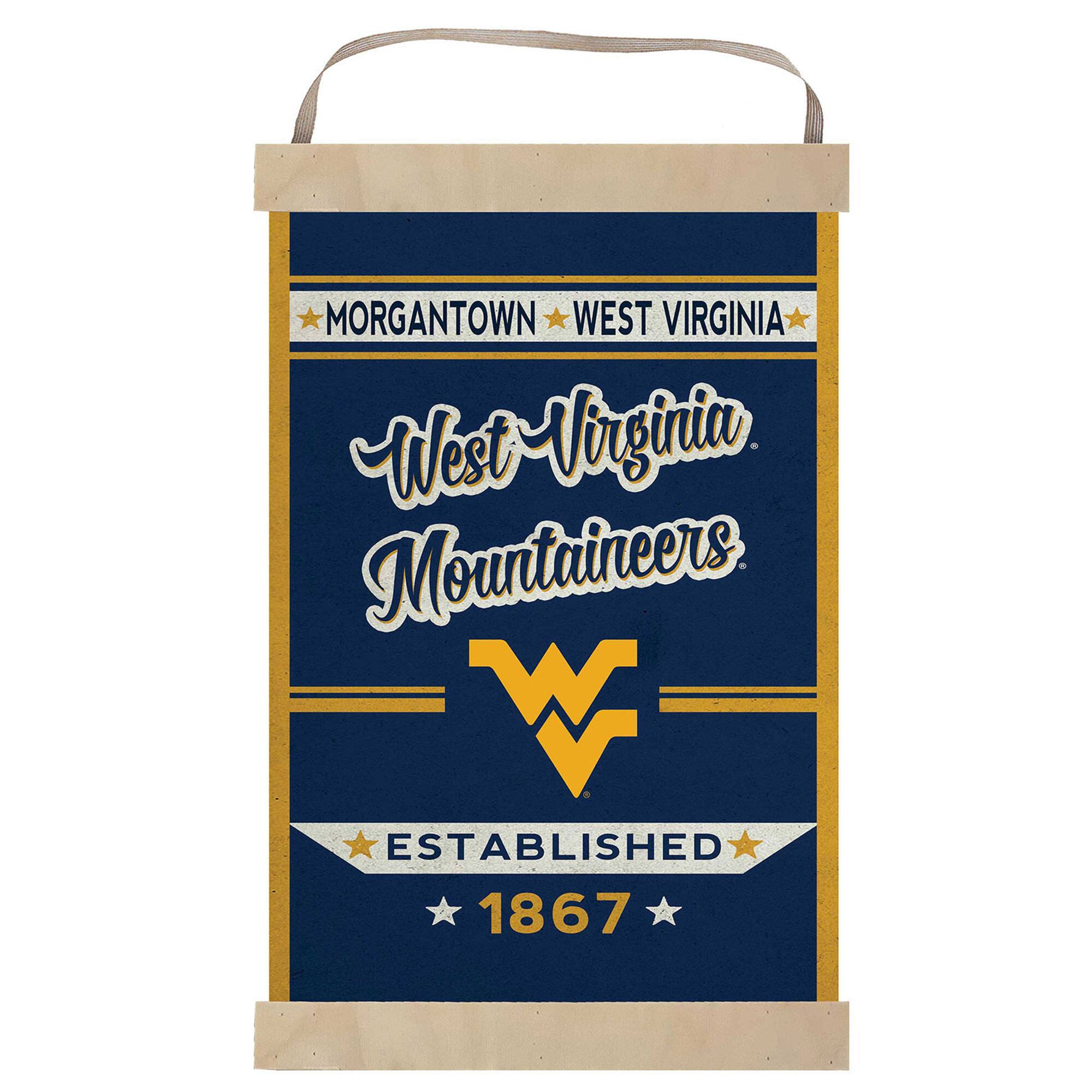 MORGANTOWN, WEST VIRGINIA  
West Virginia Mountaineers  
ESTABLISHED 1867