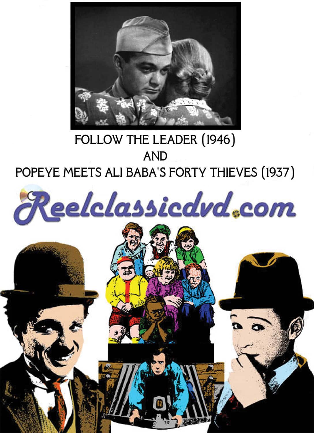 Follow the Leader / Popeye the Sailor Meets Ali Baba's Forty Thieves  - DVD