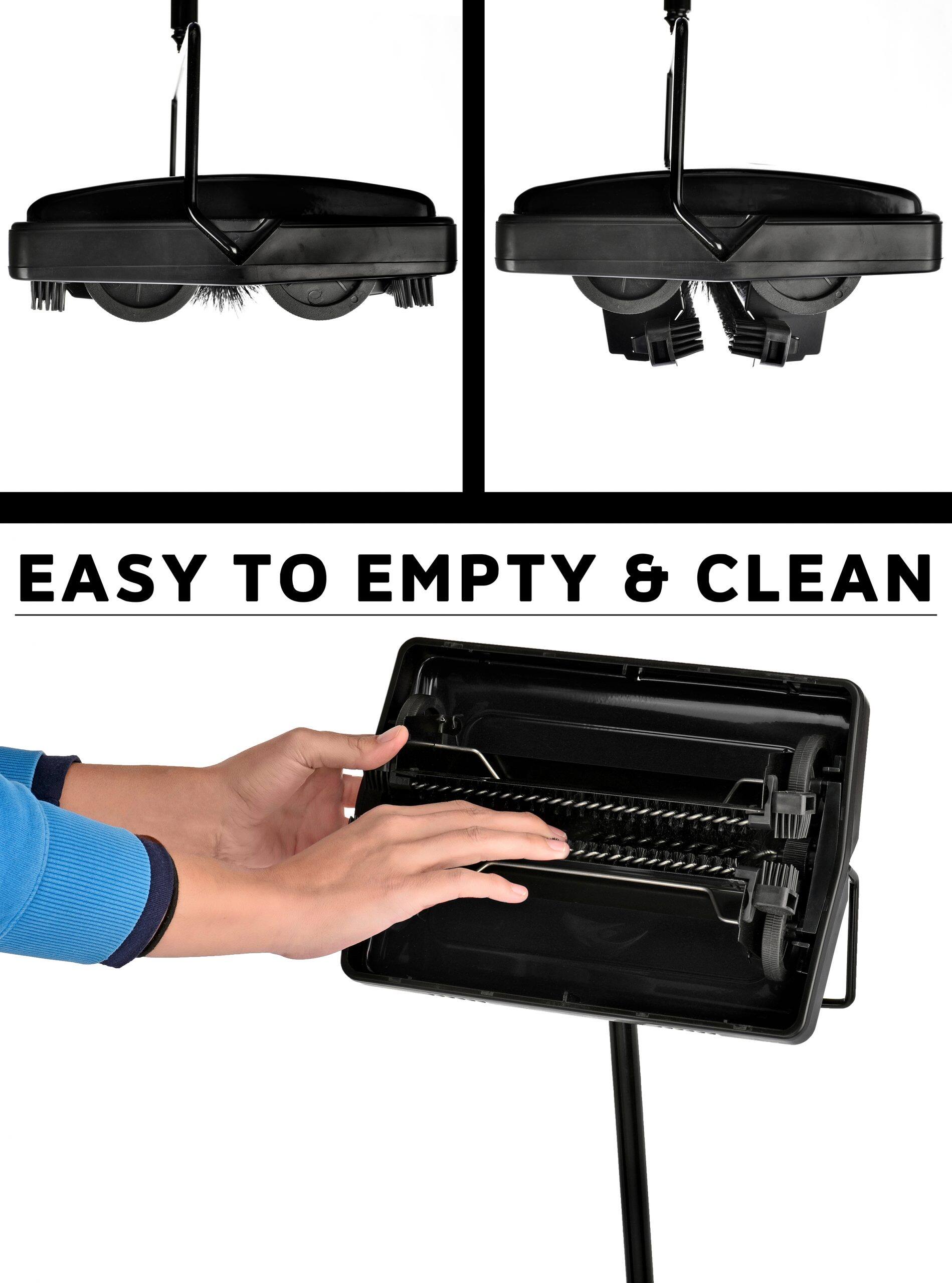 EASY TO EMPTY & CLEAN