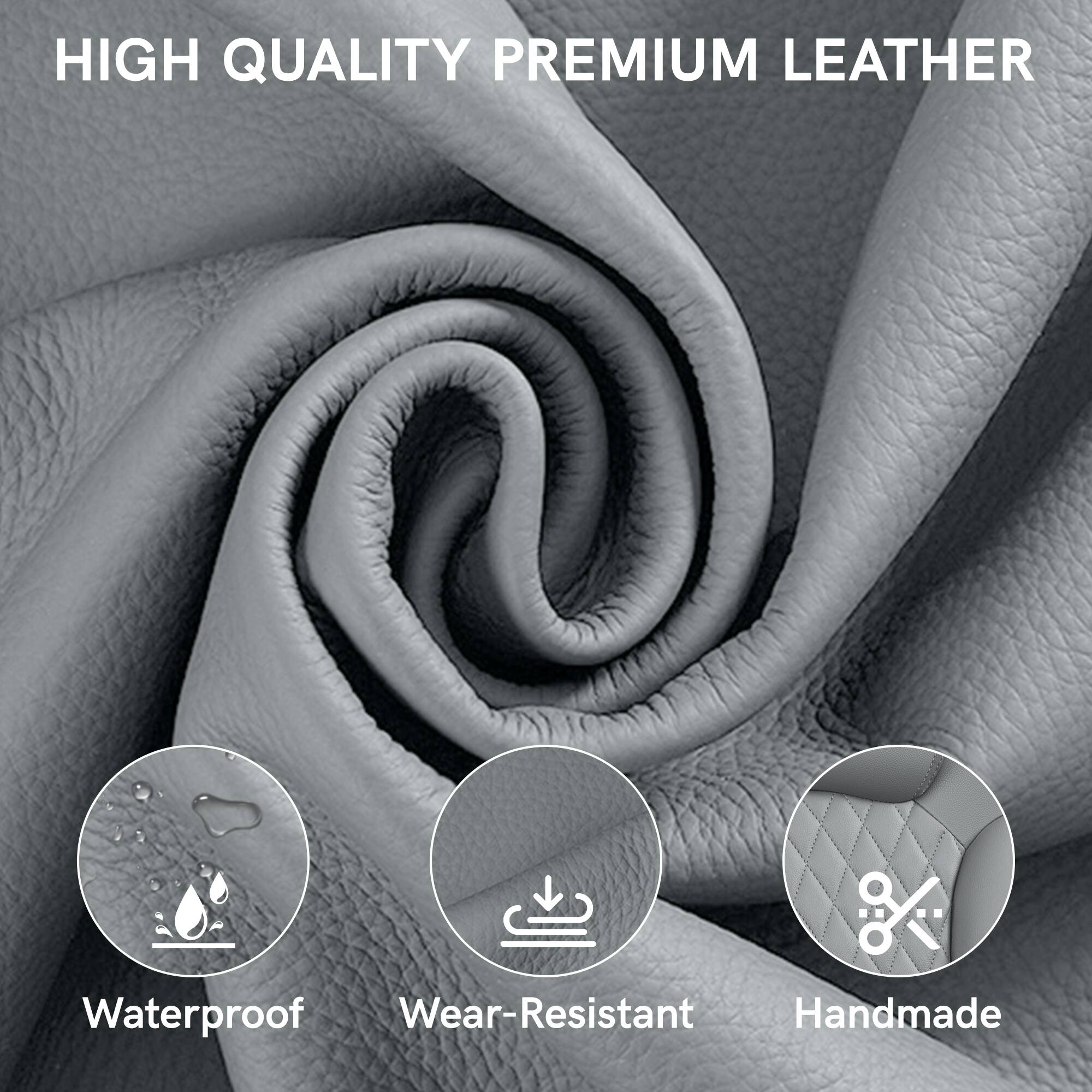 High Quality Premium Leather: Waterproof, Wear-Resistant, Handmade.
