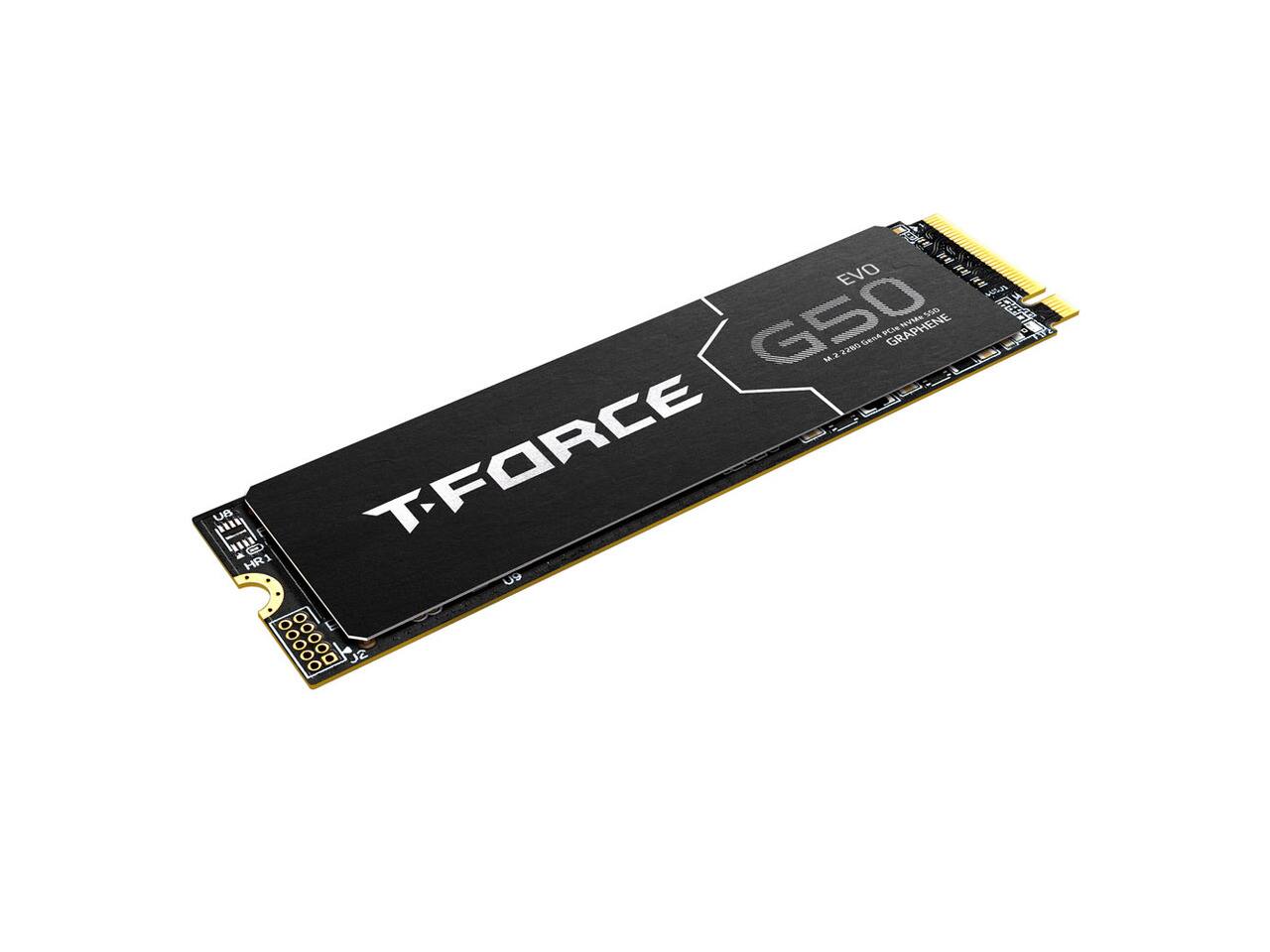 EVO HEA 4 NVMe 550 100 G50 . it. 2280 Gend PEIS GRAPHENE au - T-FORCE am f HR1 QU