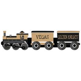 Fan Creations - Vegas Golden Knights 6'' x 24'' Train Cutout Sign - Multicolor