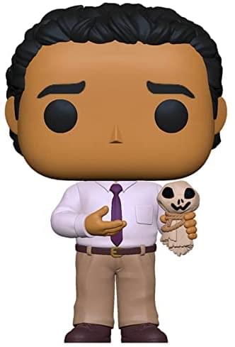 Alt View 1. Funko - The Office Funko POP Vinyl Figure | Oscar w/ Scarecrow Doll - Brown.