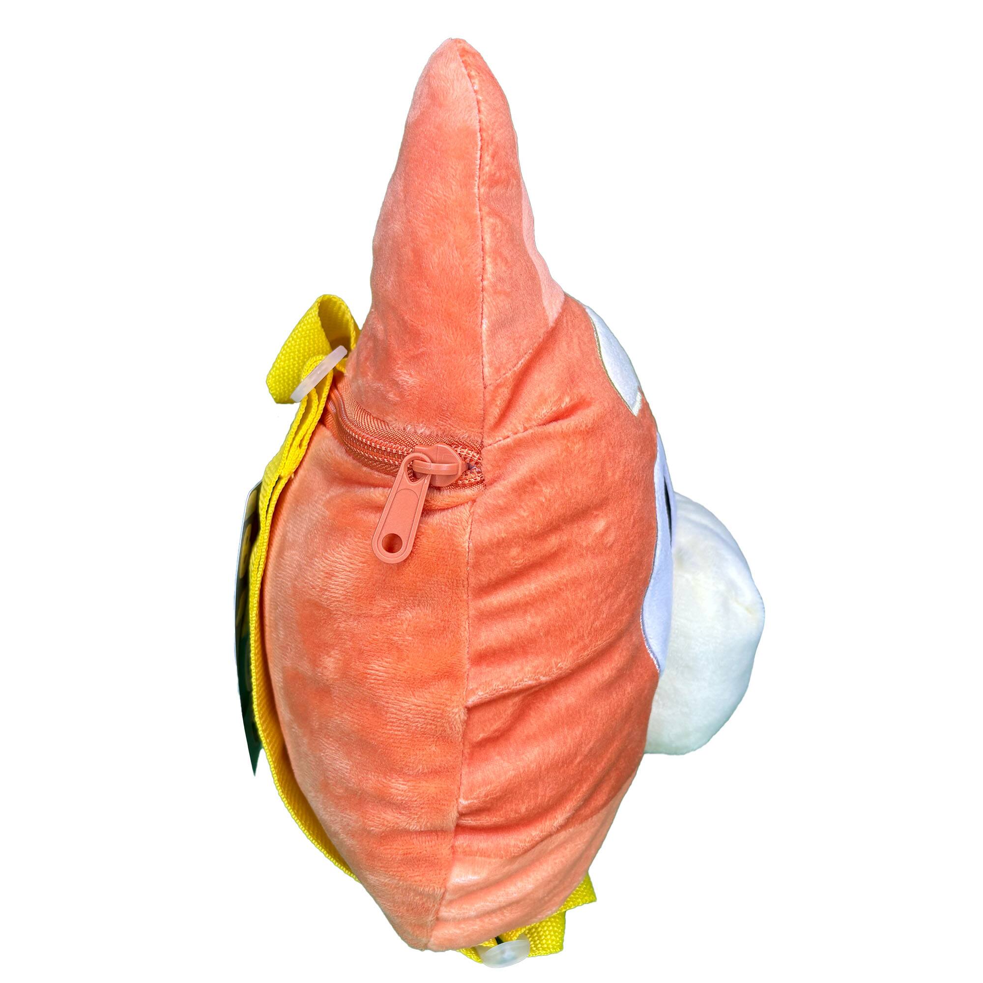 Alt View 3. UPD - Fast Forward Bluey Bingo Head Plush Shaped Backpack 10 x 13, Orange for Kids - Multicolored.