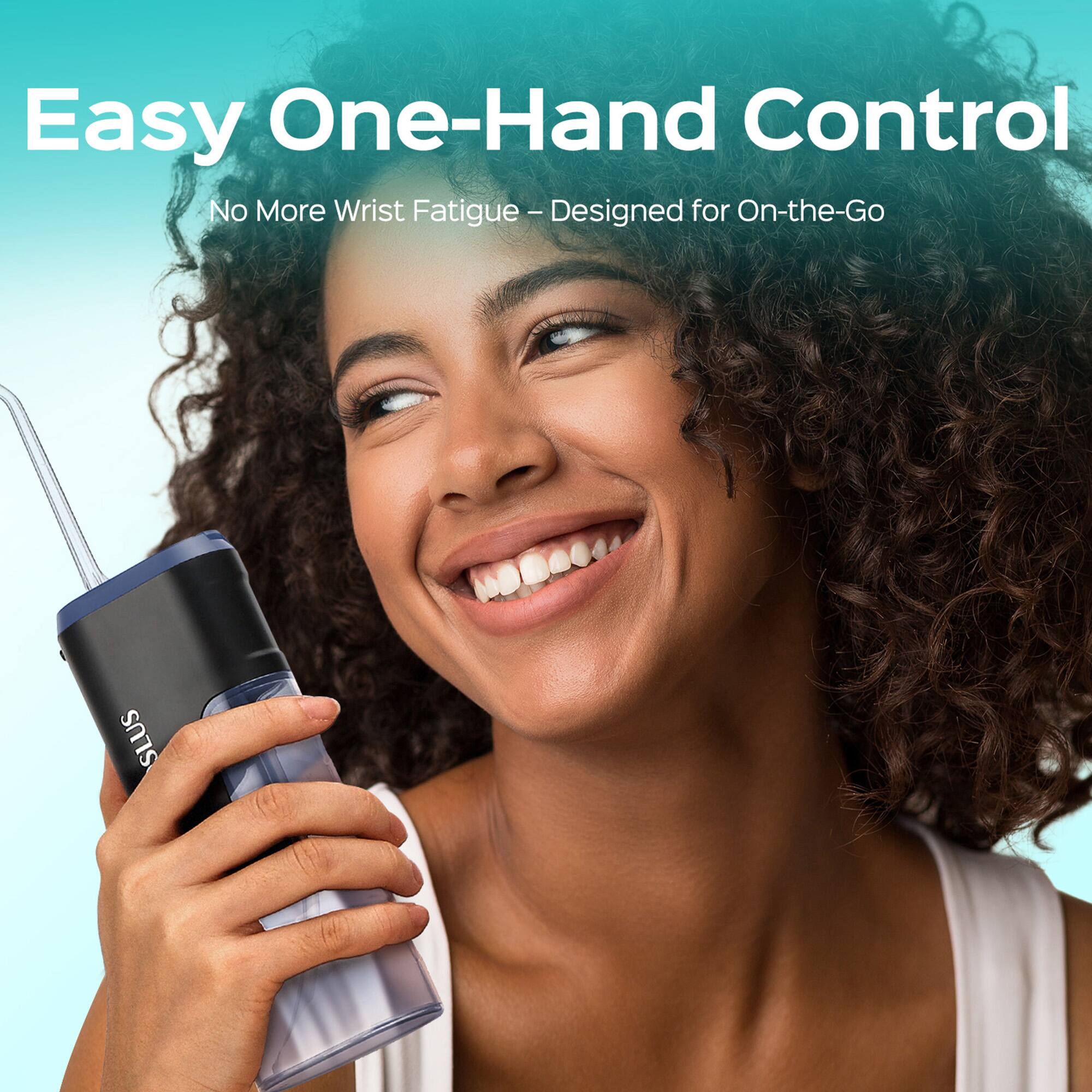 Easy One-Hand Control  
No More Wrist Fatigue - Designed for On-the-Go