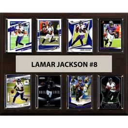 C&I Collectibles - Lamar Jackson Baltimore Ravens 12" x 15" Trading Card Plaque - Multicolor