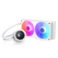 NZXT - Kraken Plus RGB 240mm Radiator CPU Liquid Cooler (1 x F240 RGB Core single-frame fan) with 1.54" Square LCD - White