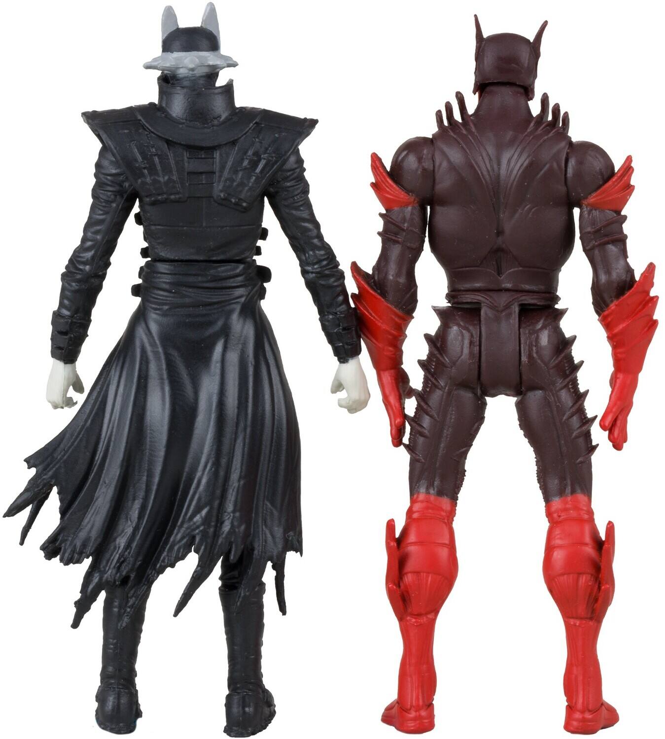 Alt View 4. DC Direct - DC Comics -Dark Knights Metal #1 - Page Punchers - Batman who Laughs & Red Death Figure 2-Pack with - Collectibles - Multicolor.