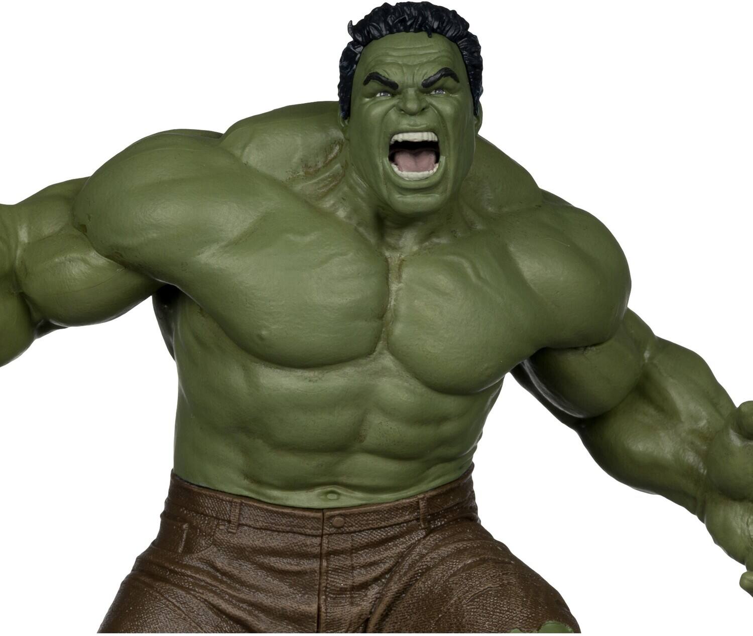 Alt View 3. McFarlane Toys - McFarlane Toys - Marvel Studios - Hulk (Spider-Man: Brand New Day) 1:10 Statue   - COLLECTIBLES - Multicolor.