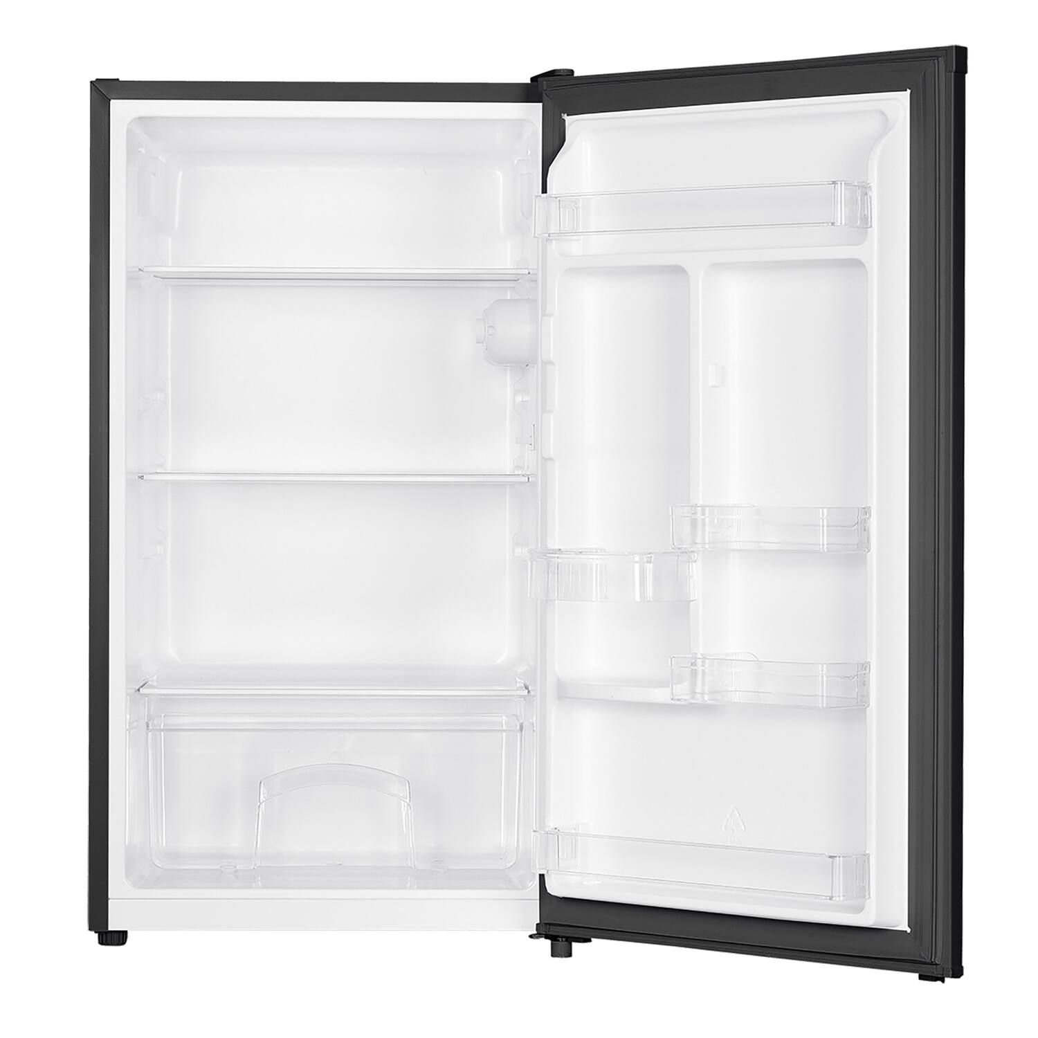 Alt View 3. Magic Chef - 3.2-Cu. Ft. Freezerless ENERGY STAR Mini Fridge - Black.