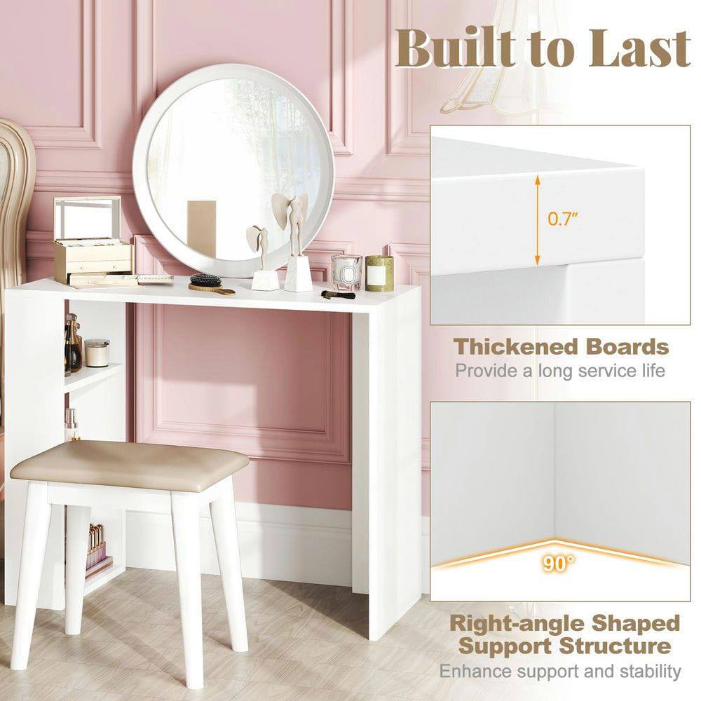 Built to Last

0.7" Thickened Boards Provide a long service life

90° Right-angle Shaped Support Structure Enhance support and stability