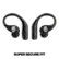 Alt View 2. Skullcandy - Push 540 Open-Ear True Wireless Bluetooth Open Earbuds - Black.
