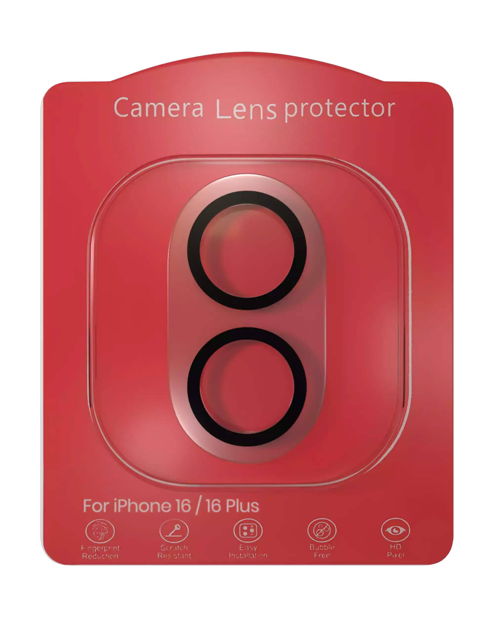 Camera Lens protector

For iPhone 16 / 16 Plus

- Fingerprint Reduction
- Scratch Resistant
- Easy Installation
- Bubble Free
- HD Pixel