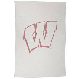 Logo Brands - Wisconsin Badgers 54" x 84" Sweatshirt Blanket - Multicolor