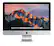Front. Apple - iMac 27-Inch "Core i5" 3.8 (5K, Mid-2017) 8GB - 2TB FUSION DRIVE - Silver.