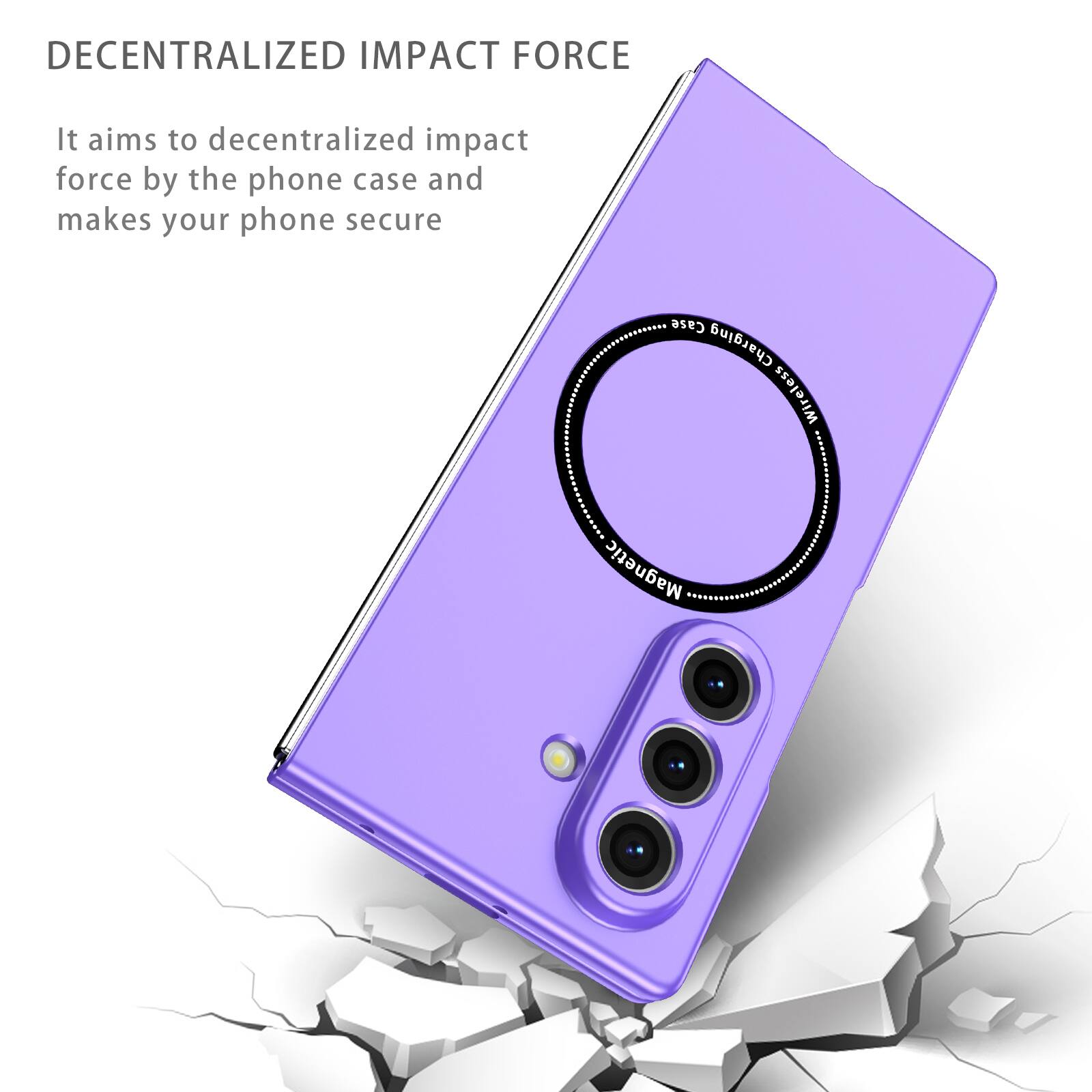 DECENTRALIZED IMPACT FORCE

It aims to decentralize impact force by the phone case and makes your phone secure

Case Charging Wireless Magnetic