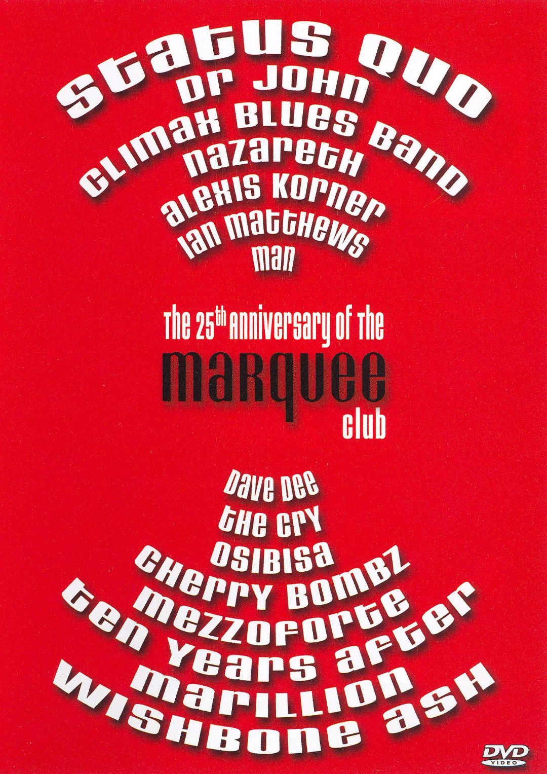 25th Anniversary of the Marquee Club [DVD]