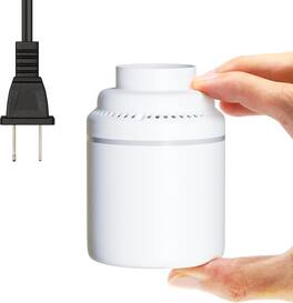 DORLUKFU - Electric Air Pump for Vacuum Storage Bags,Suitable for brand vacuum bags only - Clear