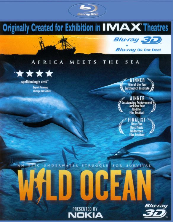  Wild Ocean [3D] [Blu-ray] [Blu-ray/Blu-ray 3D] [2008]