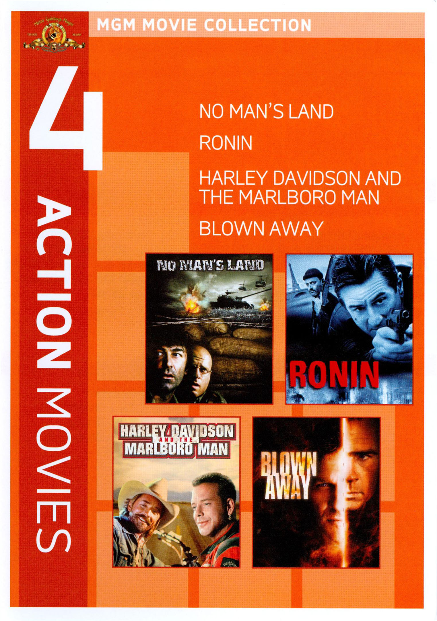 Best Buy: MGM Movie Collection: 4 Action Movies [2 Discs] [DVD]