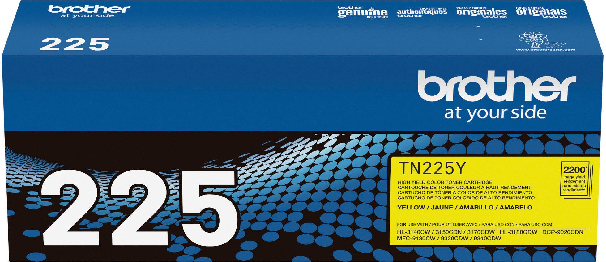 Alt View 13. Brother - TN225Y High-Yield Toner Cartridge - Yellow.