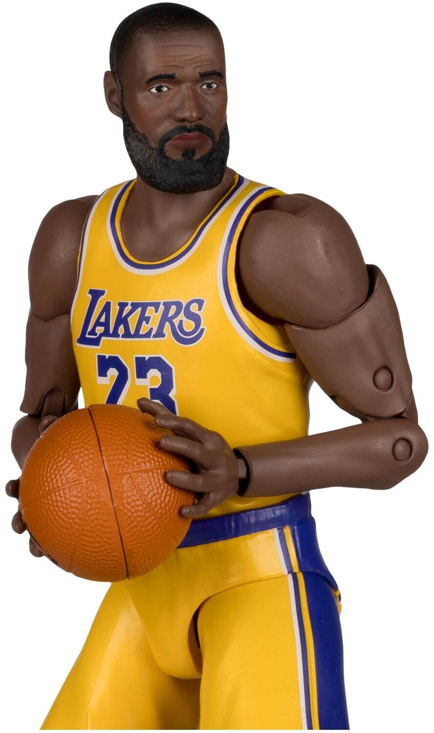 Alt View 2. McFarlane Toys - McFarlane SportsPicks - NBA - Lebron James (Los Angeles Lakers) 6" Action Figure   - COLLECTIBLES - Multicolor.