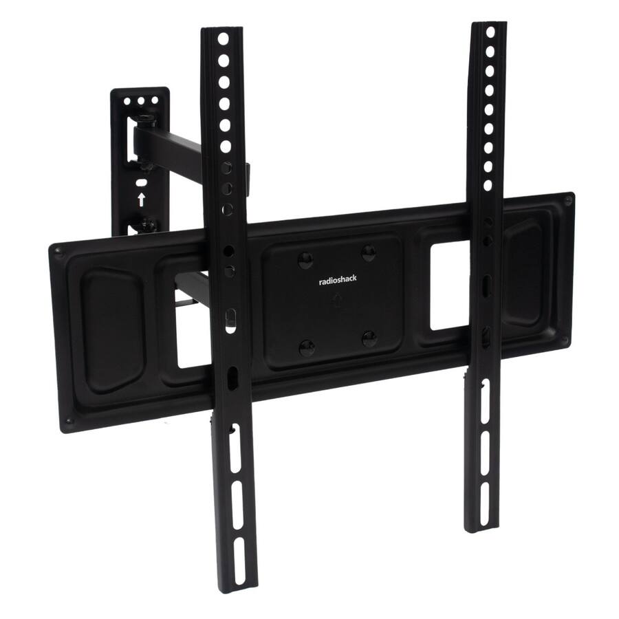 Radio Shack Tv Rack RadioShack Swivel TV Rack for 32 to 55 Inch Screens 1606027 Black ...