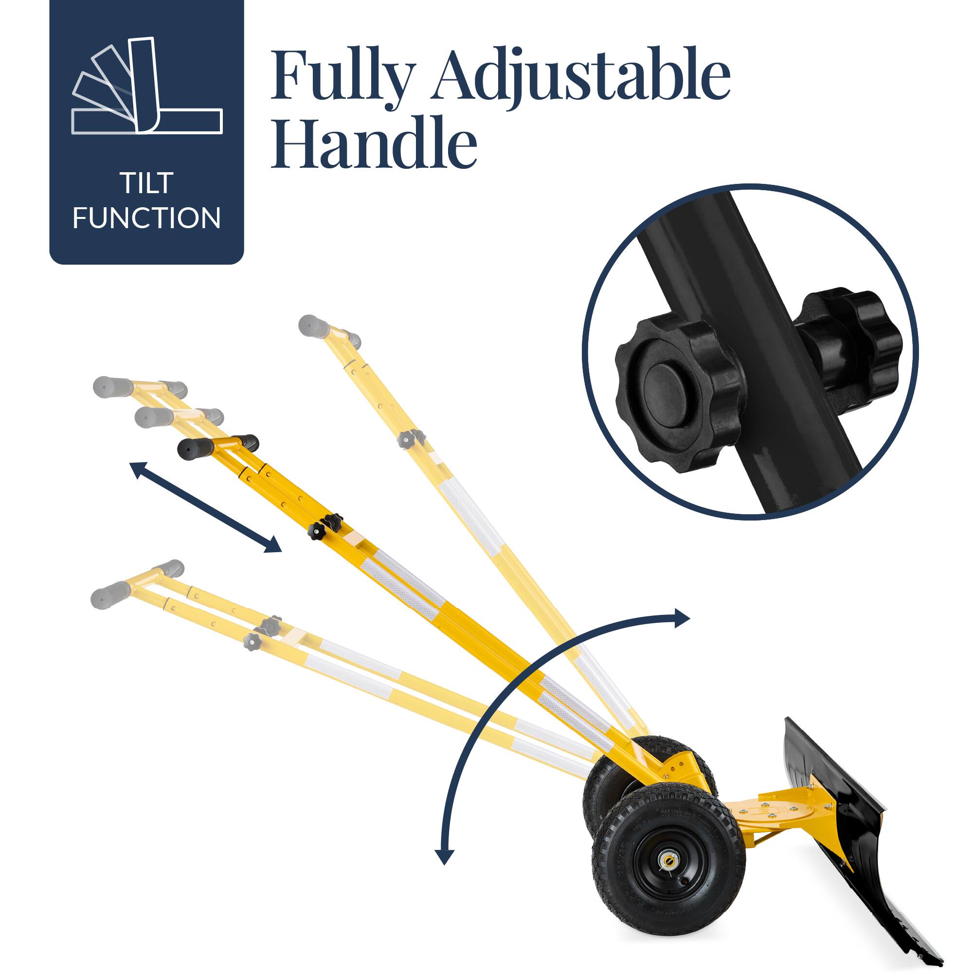 Fully Adjustable Handle  
TILT FUNCTION