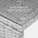 GLASS TABLETOP
A tempered glass top provides a smooth surface for food, drinks, and décor.