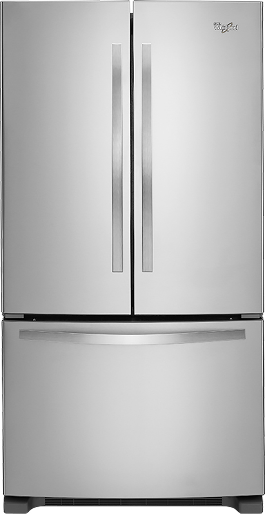 Best Buy: Whirlpool 24.8 Cu. Ft. French Door Refrigerator Stainless ...