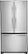 Front Zoom. Whirlpool - 24.8 Cu. Ft. French Door Refrigerator - Stainless steel.